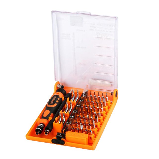 Juego De Herramientas De Reparación De Piezas De Destornildor De Precisión De 52 Piezas Para Reloj Sunnimix Destornillador de precisión múltiple