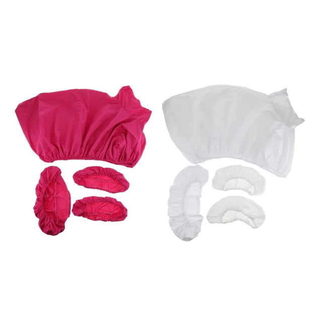 8PCS Durable Acupuntura Cama de Masaje Sábana Ajustable Funda de Almohada para Cuna Facial