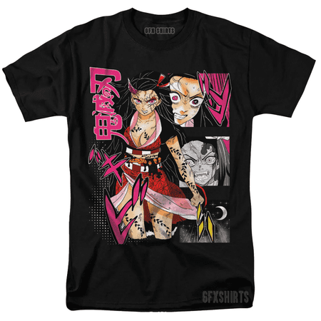 Demon Slayer Nezuko T Shirt Waifu Anime Manga Kimetsu No Yaiba Cosplay T-Shirt Up to size 4XL