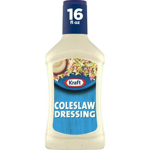 Kraft Coleslaw Dressing, 16 fl oz Bottle, Casein Free