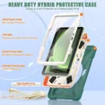 thumbnail image 2 of Case for Samsung Galaxy Tab Active5 Pro 2025 / Active4 Pro 2022 / Active Pro 2019 10.1" Shockproof Drop Protection Cover with Screen Protector Pencil Holder Stand Shoulder Strap Stylus Pen, 2 of 7