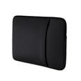 thumbnail image 4 of RAINYEAR 14 Inch Laptop Sleeve Case Protective Soft Padded Zipper Cover Carrying Computer Bag with Front Pocket & Accessories Pouch,Compatible with 14" Notebook Chromebook Tablet Ultrabook(Black), 4 of 10