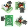 thumbnail image 3 of AC 220V 2000W 25A Motor Speed Controller Voltage Regulator Dimmer Module LED Dimmers, 3 of 7