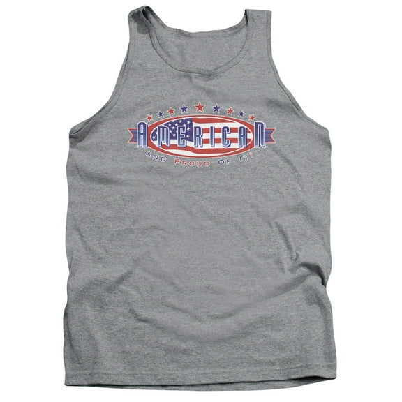- American And Proud - Tank Top - Small