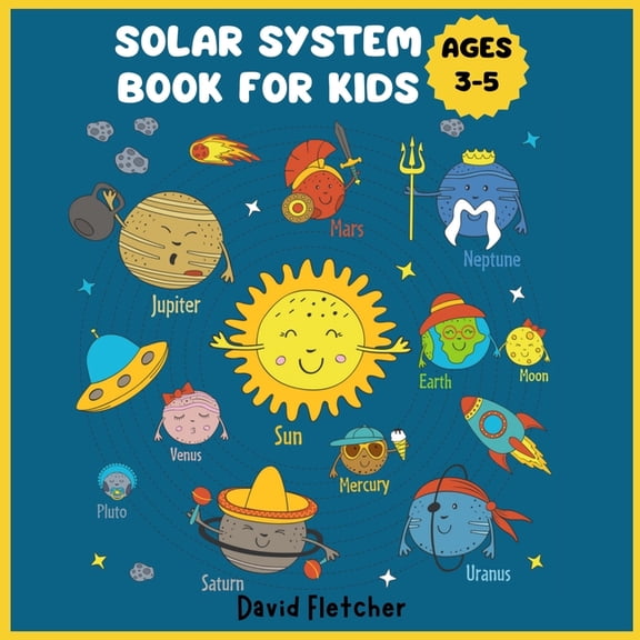 Solar System Book for Kids Ages 3-5: 8 Little Planets Book for Preschool and Kindergarten, (Paperback)