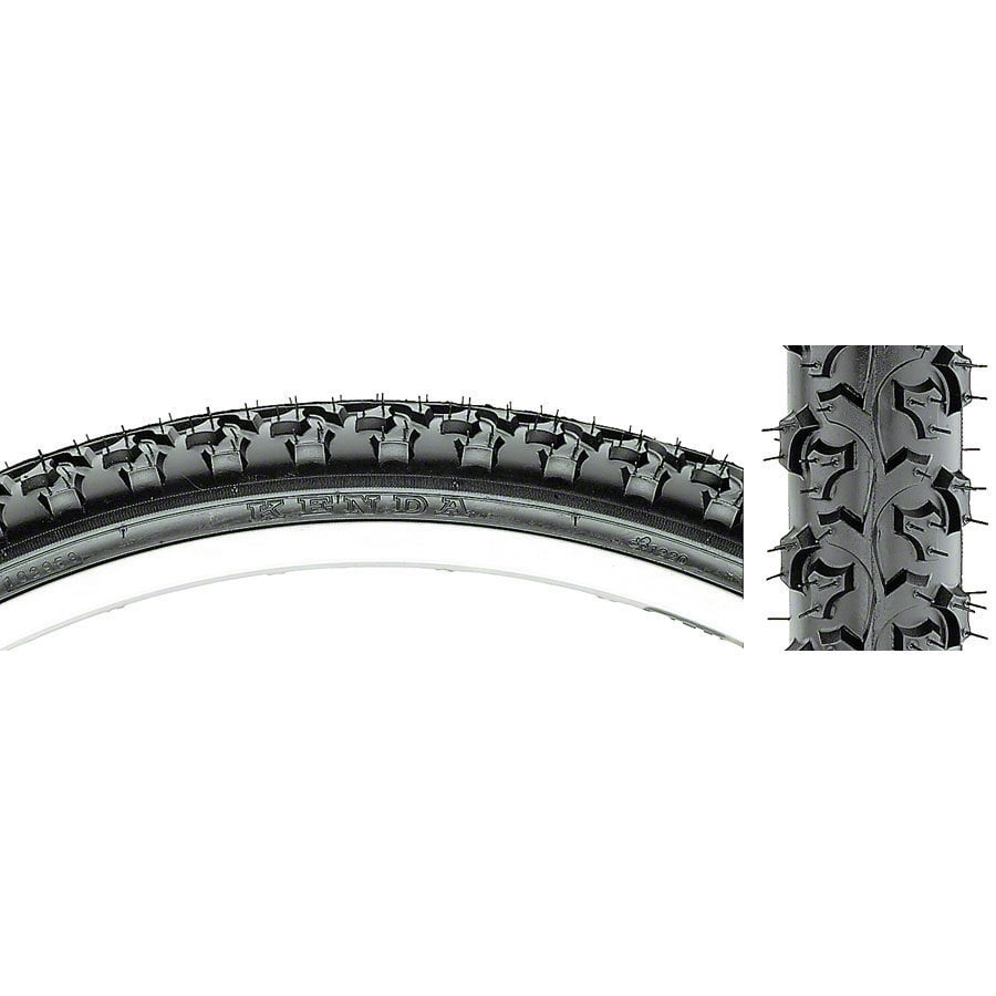 Kenda K831 Alfabite Style Bike Tire 26x2.1 Black Steel