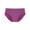 A06-Purple, variant on Fewfanhhot Womens Underwear Mid Waist Full Coverage Brief - Ladies Solid Color Panties Lingerie Undergarments for Everyday Wear - 1 Pack
