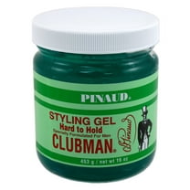 Clubman Style Gel Mens Hard To Hold 16oz Jar (Pack of 3)