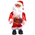 thumbnail image 2 of EIMELI Gift Box Santa Electric Music Doll Santa Claus Decoration, 2 of 6