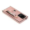 thumbnail image 4 of Dteck Case For Samsung Galaxy S20 Ultra(6.9 inches),Luxury PU Leather Adjustable Strap Shockproof Rubber Protective Back Phone Kickstand Hybrid Cover,Rosegold, 4 of 6