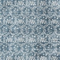 thumbnail image 5 of Crystal Print Vela Transitional Floral Navy Area Rug, 8x10, 5 of 8
