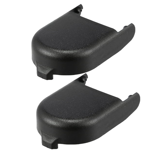 2uds Trasero Parabrisas Limpiaparabrisas Brazo Tuerca Cubierta Tapa para Buick Negro