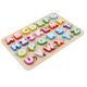 thumbnail image 2 of Montessori Juguete Educativo de Letras Mayúsculas con Tableta para perfke Alfabeto Tablero Rompecabezas Juguete, 2 of 9