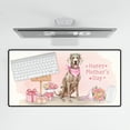 thumbnail image 4 of Happy Mother's Day Weimaraner Love Dog Mom Heart Flower Desk Mat Full Keyboard Mouse Pad Weim Gray Ghost Dog Lover Large Mousepad - 12004, 4 of 5