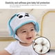 thumbnail image 2 of Baby Anti Fall Cap Soft Head Protection Casco de seguridad ajustable Azul, 2 of 6