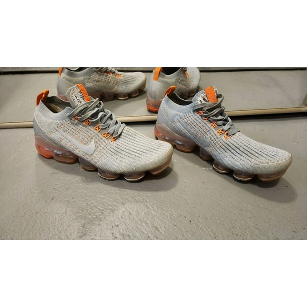 Ni - ke Ni - ke Mens Air VaporMax Flyknit 3 AJ6900-003 Gray Shoes Sneakers Size 8
