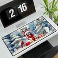 thumbnail image 3 of Merry Christmas French Bulldog Enjoys Woofmas Winter Xmas Holiday Desk Mat Full Keyboard Mouse Pad Dog Lover Gifts Large Mousepad - 02022, 3 of 5