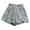 A-Silver2566, variant on XIAONU Womens Sequin Shorts High Rise Side Pockets Shorts