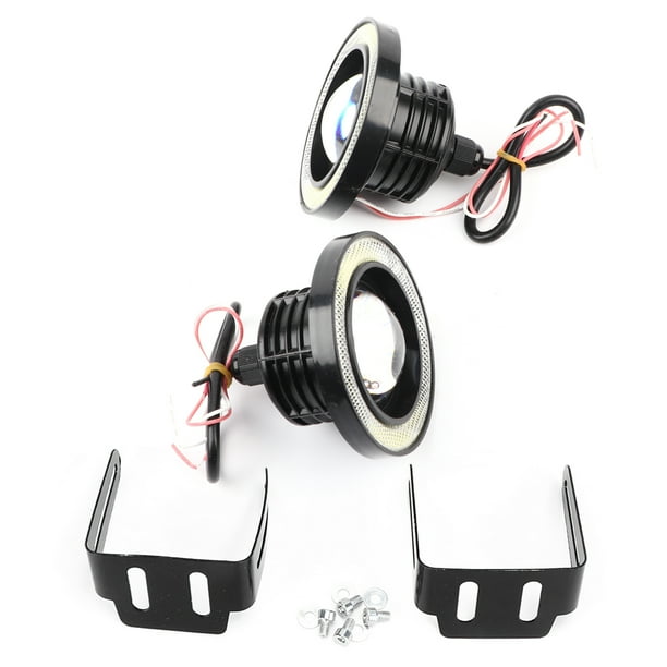 Par de Lámparas LED Antiniebla ANGGREK 3.5 Pulgadas Luz Blanca Universal