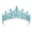 C-Blue, variant on for Women - Elegant Rhinestone Wedding for Bride, Quinceanera & Prom | Silver Headpiece for Birthday, Pageant & Special Occasions | Sparkling Jeweled Hair Accessories