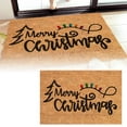 thumbnail image 1 of Merry Christmas Carpet Christmas Welcome Carpet Photo Props Mat Christmas Snowman Snowflake Carpet Christmas Thermal Rug Modern Carpet Throw Blanket Extra Large Living Room Rug Modern Area Rug Kids, 1 of 3