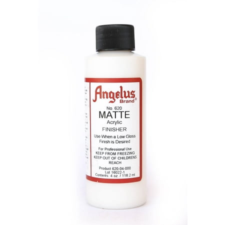 Angelus Brand Acrylic Leather Paint Mate Finisher No. 620 - (Best Auto Paint Brand)