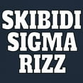thumbnail image 3 of Skibidi Sigma Rizz Long Sleeve T-shirt Funny Goat Gyatt Meme Zoomer Viral Humor, 3 of 7