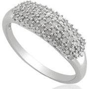 Forever Bride 1/2 Carat T.W. Diamond Sterling Silver Wedding Band