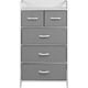 thumbnail image 2 of Organizador Tela Comoda 5 Cajones Buro Moderno Gris, 2 of 5