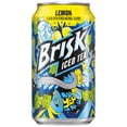 thumbnail image 3 of Lipton Brisk Lemon Iced Tea, 12 fl oz Bottles, 36 Pack – Ready-to-Drink Lemon Flavored Tea, 3 of 5