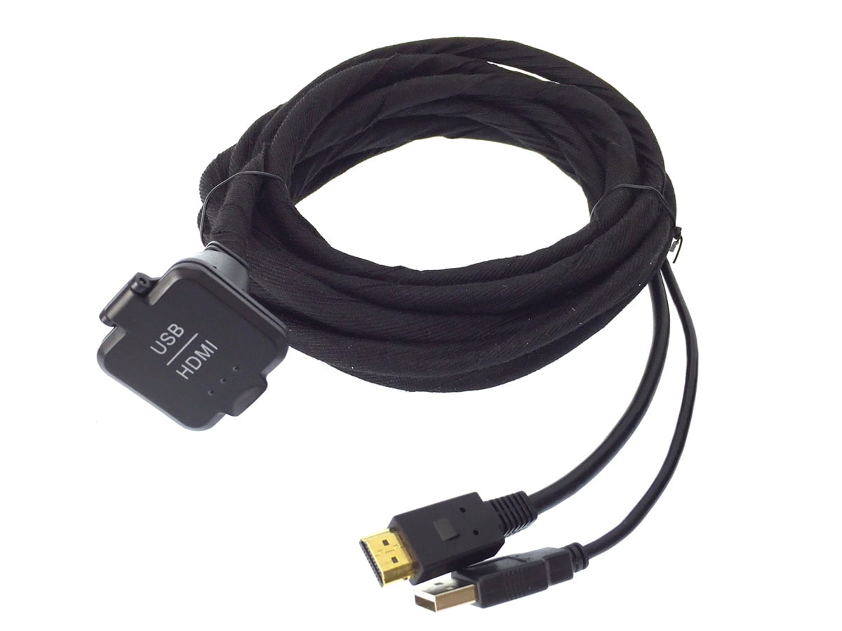 Alpine KCU-315UH USB / HDMI Extension Cable & RUE-4360 Remote