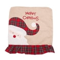 thumbnail image 4 of Christmas Chair Covers Chair Covers For Dining Room Chair Covers Caps Slipcovers Set For Christmas Festive Home Dinner Christmas Table Decoration Kitchen Party Decor Universal Chair Cover, 4 of 9