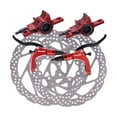 thumbnail image 2 of koolsoo Hydraulic Disc Brake Set for Mountain Bike , , , The Upgrade kit Red with Disc, 2 of 9