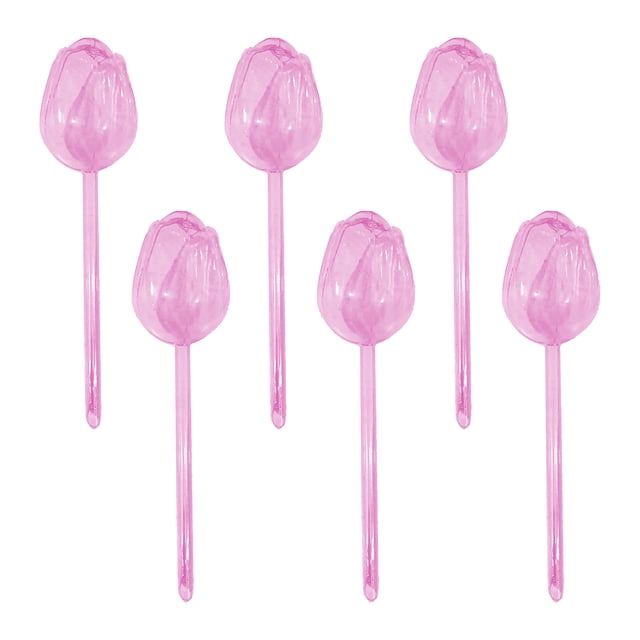 Bulbos de riego automático, globos de riego con forma de tulipán, dispositivos de riego automático para plantas de interior y exterior, jardinería doméstica.