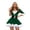 Green, variant on Lingerie for Women Santa For Festive Holiday Dress With Elegant Lace Trim And Adjustable Straps For Party Performance Red S