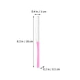 thumbnail image 2 of LEORX 1 Set Makeup Spatula Pink for Mixing and Applying Foundations, 2 of 8
