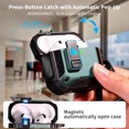 thumbnail image 2 of Case for AirPods Pro 3rd Generation with Phone Holder Compatible with Back Magnetic Suction Function Suitable for AirPods Pro 3 Protective Case, 2 of 5