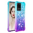 thumbnail image 2 of Funda para Samsung Galaxy S20 Ultra 5G Transparente con Brillos Carcasa Protectora Antigolpes con Glitter Brillante, 2 of 5