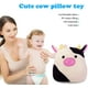 thumbnail image 5 of 1 Uds. Juguete de almohada de peluche de vaca, bonitos animales de peluche de vaca suave, gran regalo para cumpleaños de niños, Navidad (13,7 pulgadas) Sincero Hogar, 5 of 5