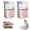 2PCS L, variant on Nopump Vacuum Storage Bags, Large Storage Compression Bags, Cube Compression Space Saver Bag Travel Organization, Press & Seal, No Pump Needed, Saves 80% Space, Keeps Clothes Dry