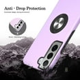 thumbnail image 5 of S22 Plus Case, Galaxy S22 Plus Case with HD Screen Protector, [Military Grade] Shockproof Protection Case with 360° Magnetic Ring Holder Kickstand Case for Samsung Galaxy S22 Plus, Purple, 5 of 16