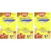 EZ-Sweetz 2oz - Liquid Sweetener 800 Servings/Bottle 3 Pack