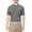 Grey, variant on Ben Hogan Men's and Big Men’s Birdseye Geometric Print Jacquard Golf Polo Shirt, up to Size 5XL