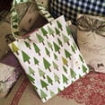 thumbnail image 1 of 1,6 yardas de árbol de Navidad de de cubierta de tela accesorio mobiliario perfecl Paño de lino de algodón, 1 of 5