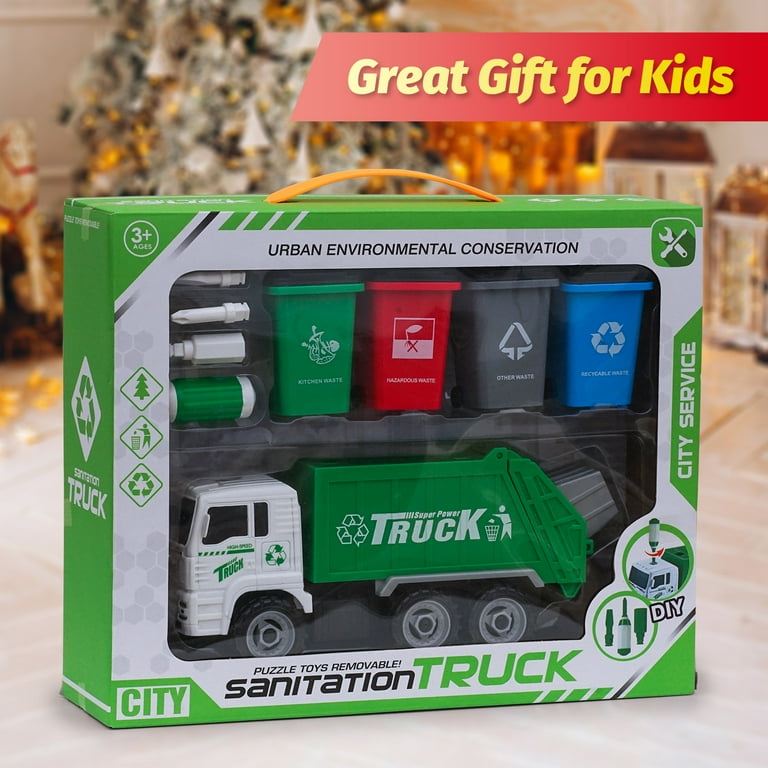 Ryan's World Mua JOYIN Large Friction Powered Garbage Truck Toy