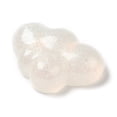 thumbnail image 3 of 100 pc Rainbow Iridescent Plating Resin Cabochons Glitter Cloud Cabochons White 19.5x26x7.5mmDIY, 3 of 3