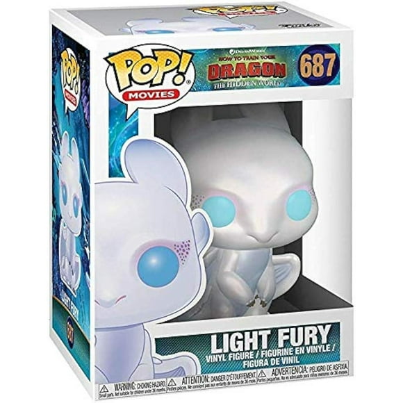 Funko How to Train Your Dragon 3: The Hidden World - Light Fury Pop! Vinyl Figure1 Fashion Figures-SinKeeU