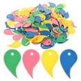 thumbnail image 1 of OUNONA 500Pack Assorted Color Plastic Opener for Packing Box and Envelopes 1.6*1.0*0.04in, 1 of 6