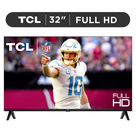 TCL 32” Class S Class 1080p FHD HDR LED Smart TV with Google TV 32S350G