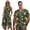 Parrot Tropical Floral, variant on KUIFORTI Fashionable Couple Matching Outfits Husband Wife Matching Outfits 4-Way Stretch Washable Suitable for Everyday Casual Wear Soft and Comfortable Tropical Palm Tree